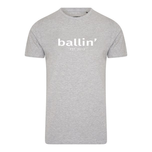 Ballin Est. 2013 Ballin Est. 2013 Tapered Fit Shirt Grijs