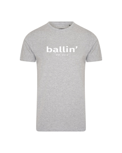 Ballin Est. 2013 Tapered Fit Shirt Gra