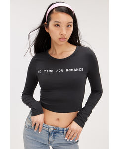 Long Sleeve Top No Time For Romance