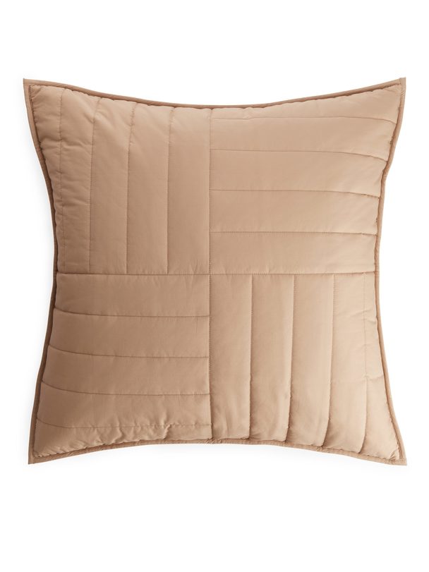 ARKET Arket And Pia Wallén Quilted Cushion Cover Beige