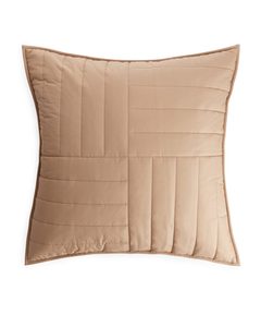 Arket And Pia Wallén Quilted Cushion Cover Beige