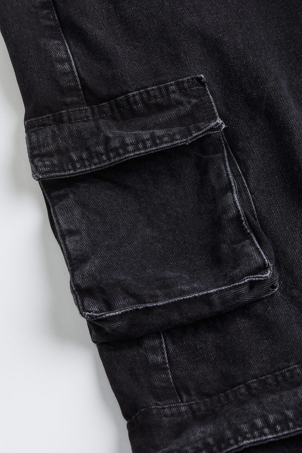 The Ragged Priest Combat Jeans Charcoal