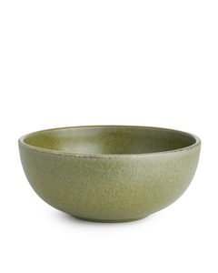 Stoneware Bowl 14 Cm Green