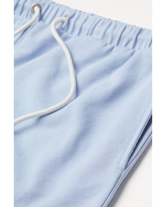 H&M Sweatshirt Shorts Light Blue