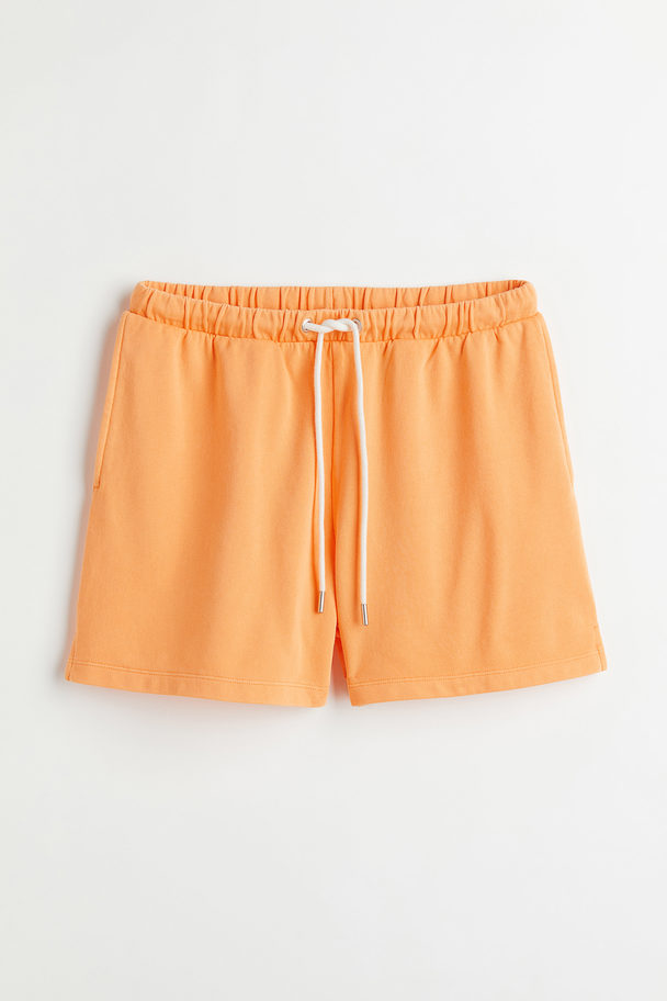H&M Sweatshirt Shorts Orange