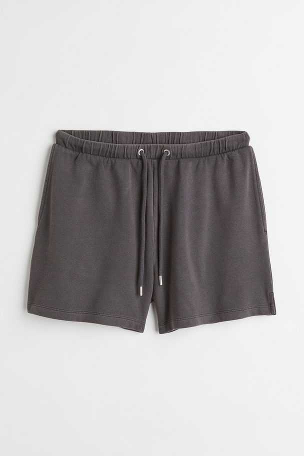 H&M Sweatshirt Shorts Dark Grey