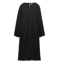 Ruched Dress Black
