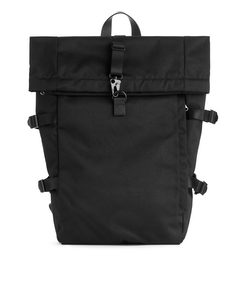 Commuter Roll-top Backpack Black