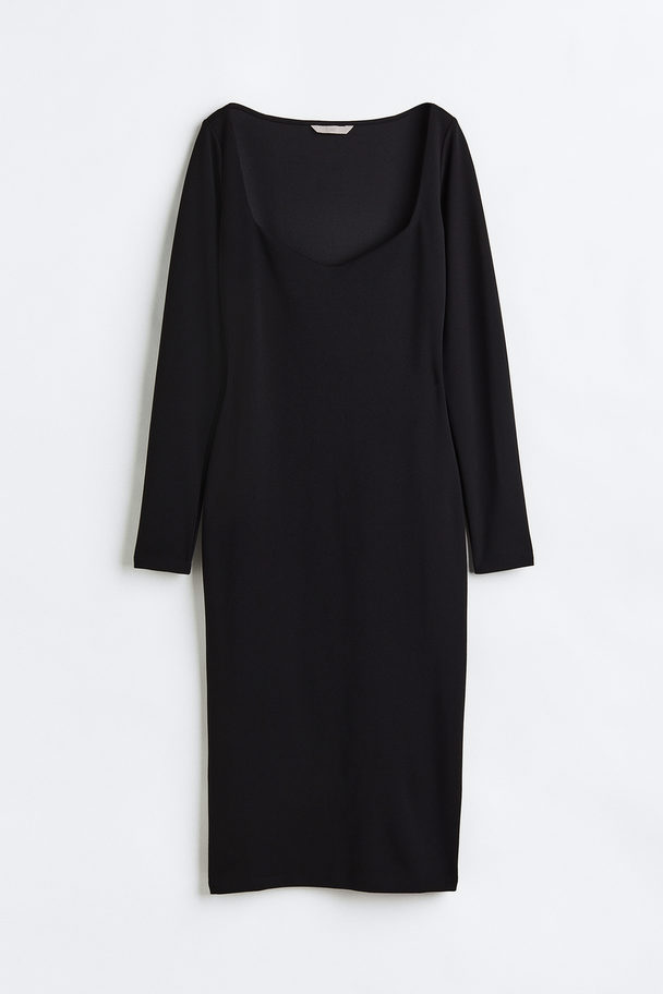 H&M Bodycon Dress Black