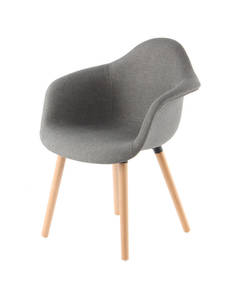 Chair Winston 325 2er-Set grey