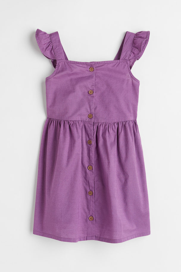 H&M Cotton Dress Purple