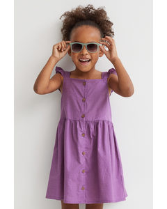 Cotton Dress Purple