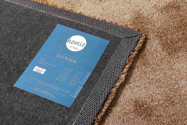 Homie Living Hoogpolig Tapijt - Sienna - 20mm - 3kg/m²