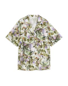Slow Flowers Printed Resort Shirt Multi Colour