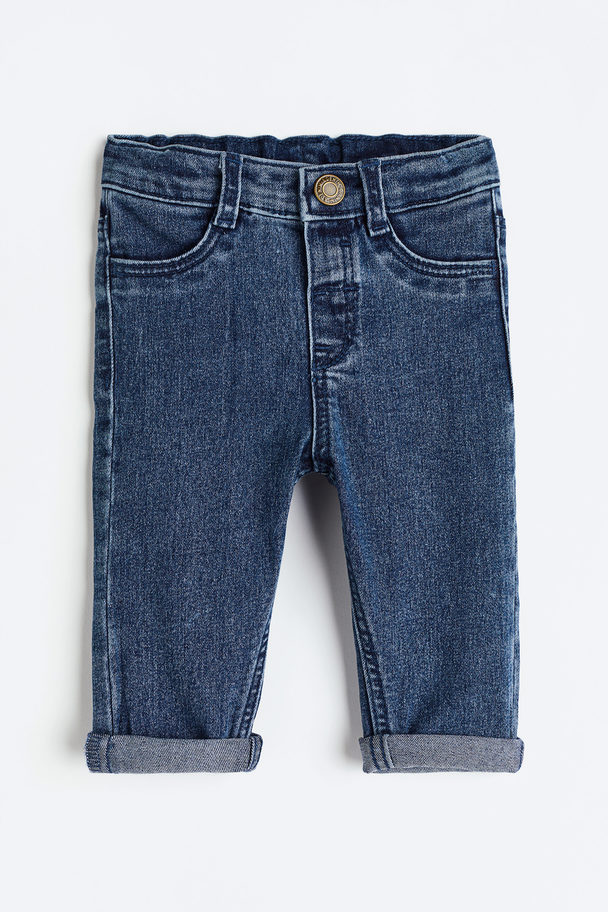 H&M Comfort Stretch Skinny Fit Jeans Denimblå
