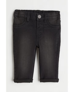 Comfort Stretch Skinny Fit Jeans Zwart