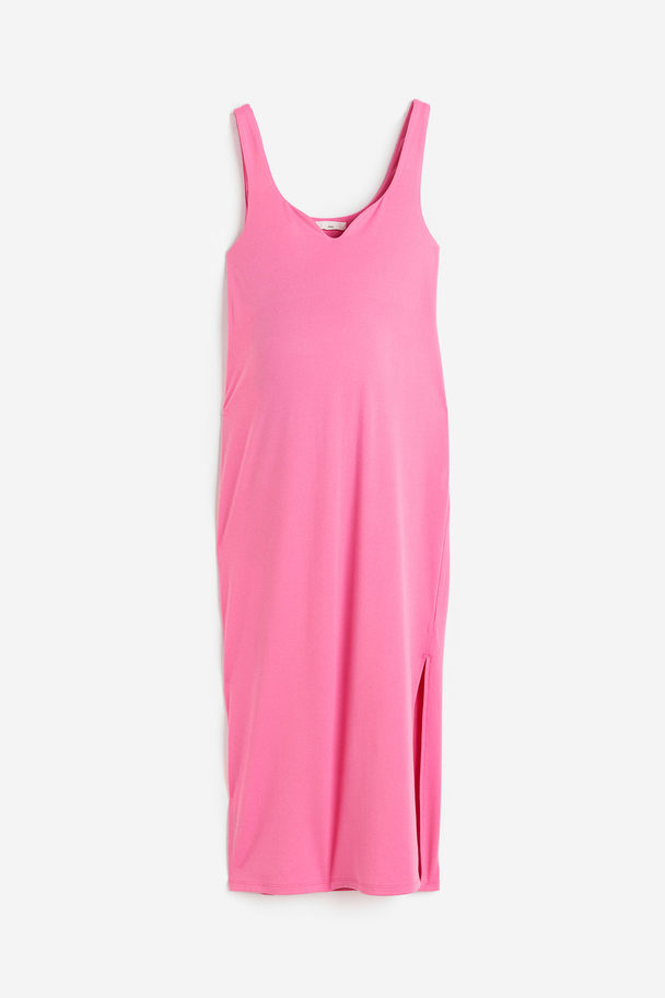 H&M Mama Jersey Dress Pink