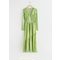 Cut-out Midi Dress Green