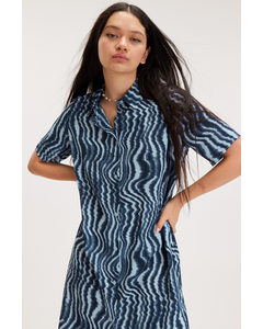 Midi Shirt Dress Dizzie Stripes