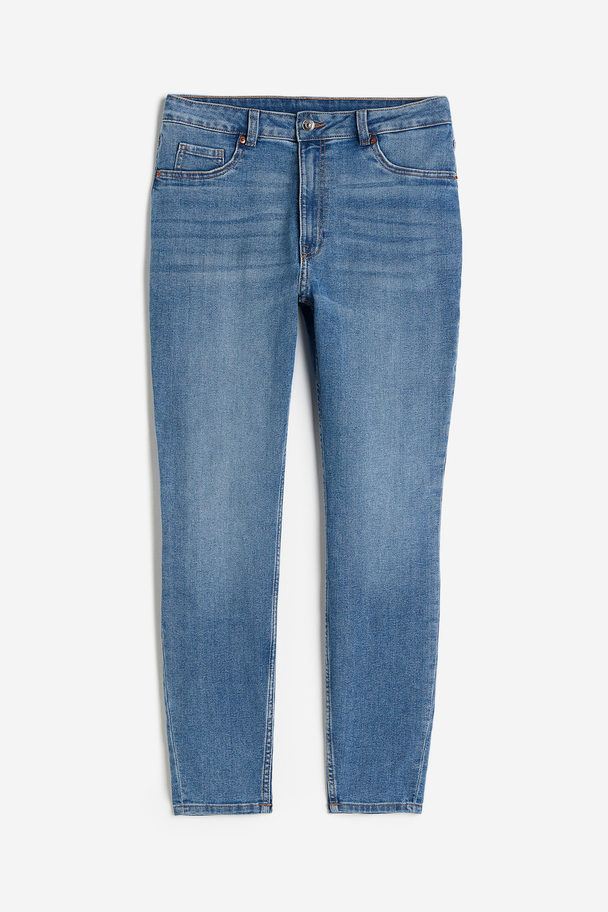 H&M H&amp;M+ Skinny High Ankle Jeans Denimblau