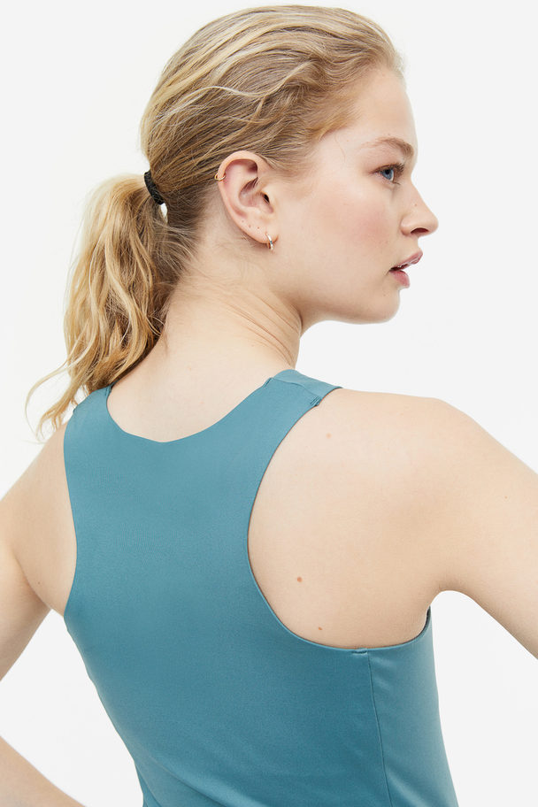 Drymove™ Integral-bra Sports Top Teal Teal - For 11 EUR