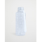 Water Bottle  Dots Printed  White Ribbon