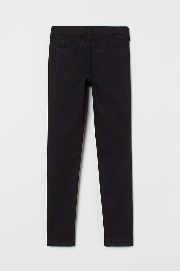 H&M Skinny Fit Jeans Zwart