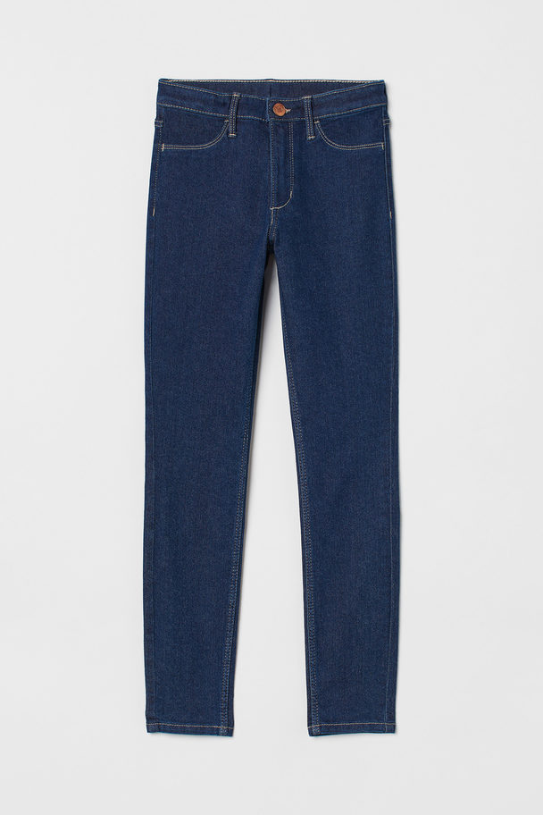 H&M Skinny Fit Jeans Dunkelblau
