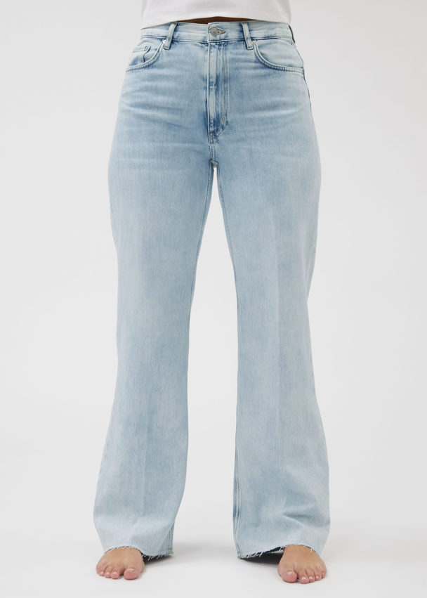 & Other Stories Straight Jeans Light Blue