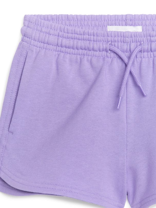 ARKET Terry Shorts Lilac