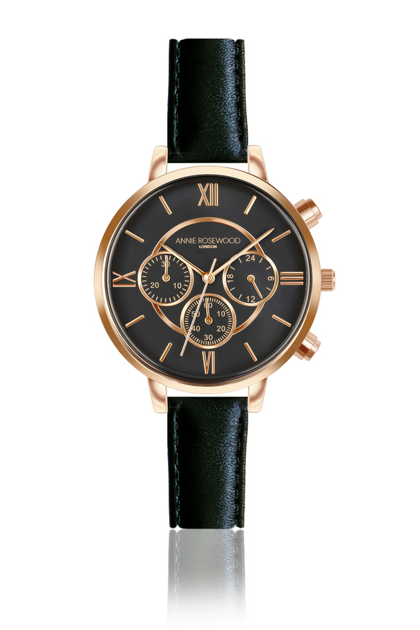 Annie Rosewood Ivy Chronograph Rose Gold  Watch