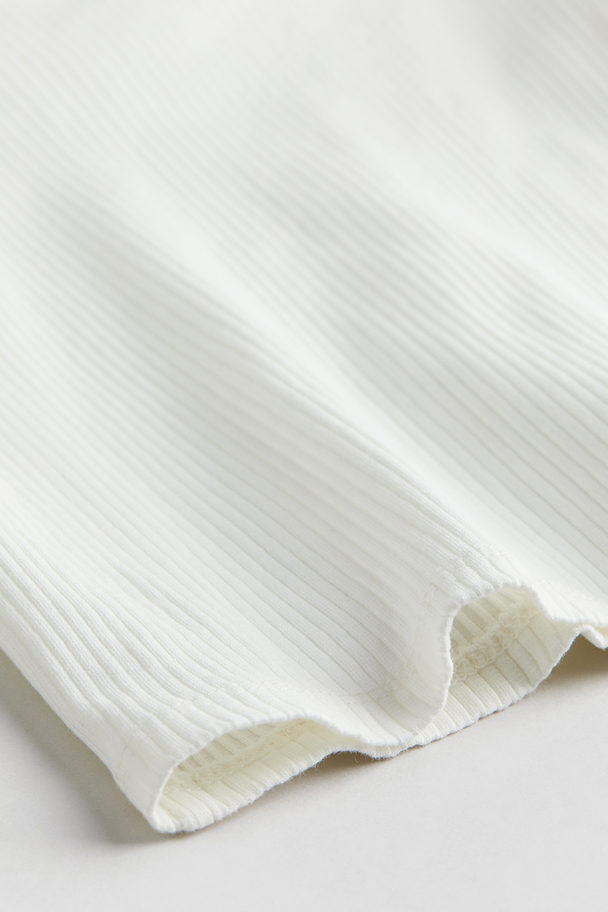 H&M 2-teiliges Baumwollset Denimgrau/Weiß