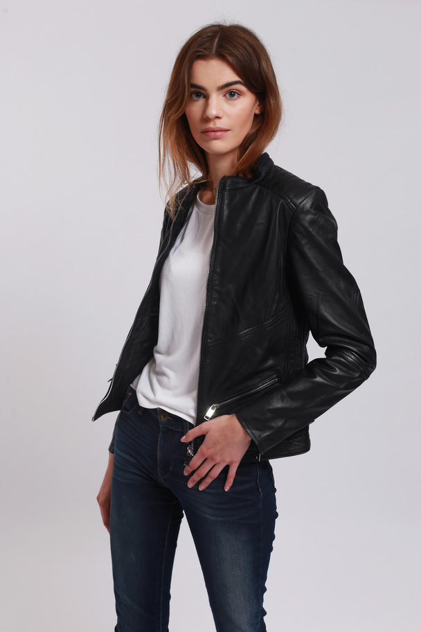Chyston Leather Jacket Tamara