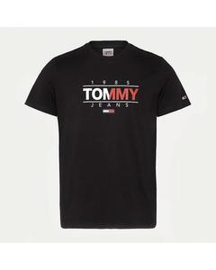 Tommy Essential Graphic T-shirt - Sort