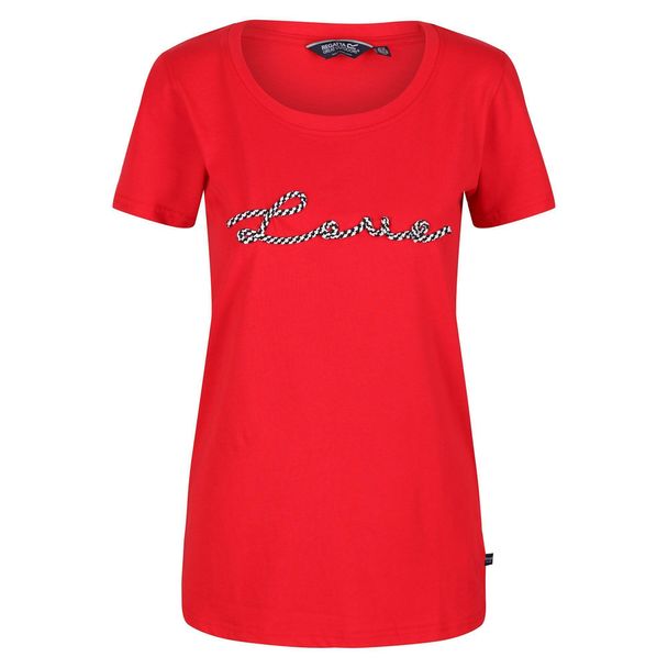 Regatta Regatta Womens/ladies Filandra Vi Love T-shirt