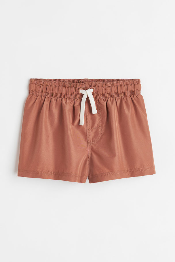H&M Swim Shorts Dark Orange