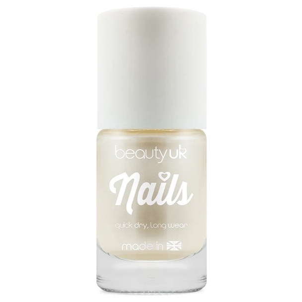 beautyuk Beauty Uk Candy Pearl Nail Polish - White