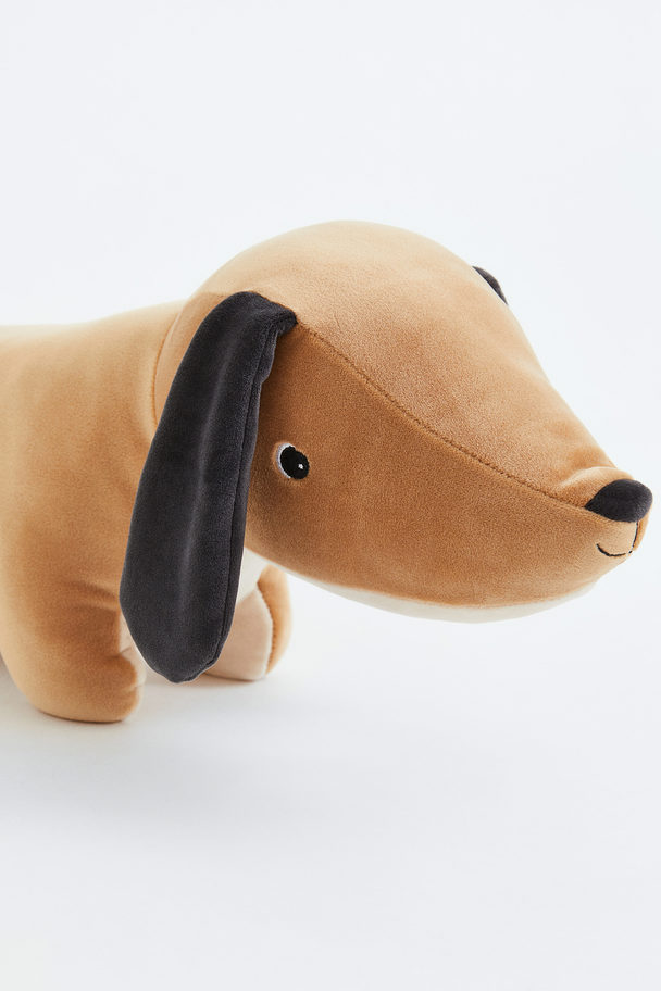H&M HOME Knuffeldier - Hond Bruin