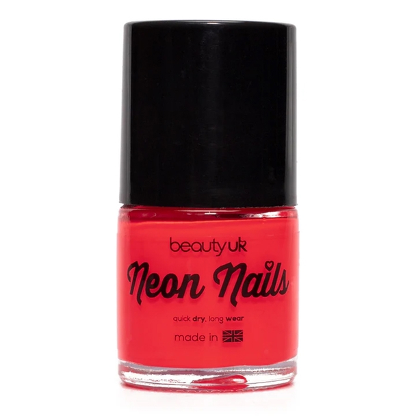 beautyuk Beauty Uk Neon Nail Polish - Coral