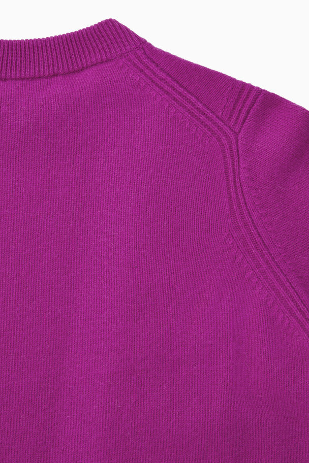 COS Pure Cashmere Jumper Bright Pink
