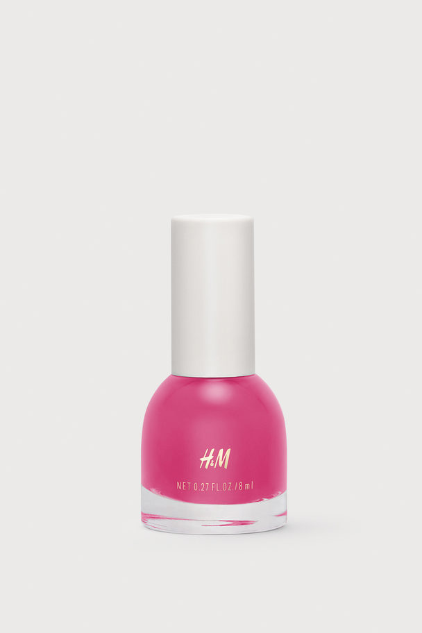 H&M Nail Polish Hot Pink Summer