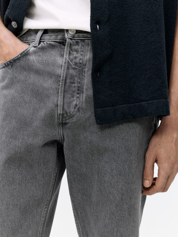 ARKET Coast Relaxed Tapered Jeans Stone Grey