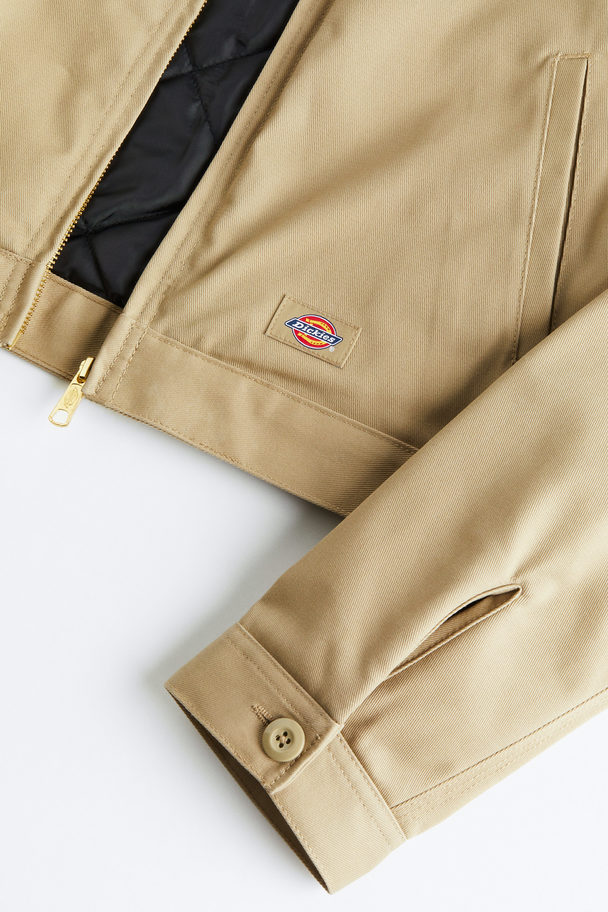 Dickies Lined Eisenhower Cropped W Rec Khaki