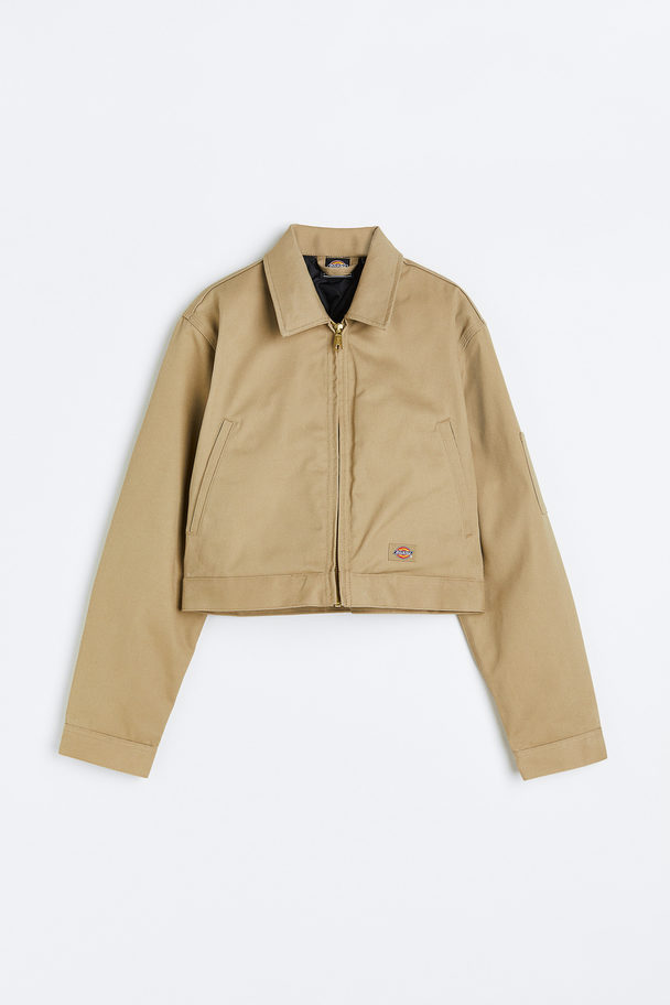 Dickies Lined Eisenhower Cropped W Rec Khaki