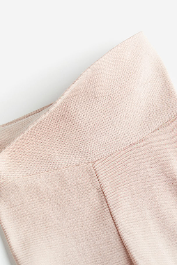 H&M 2-piece Cotton Jersey Set Light Pink/floral