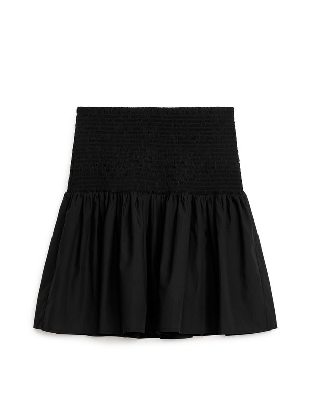 ARKET Mini Smock Skirt Black