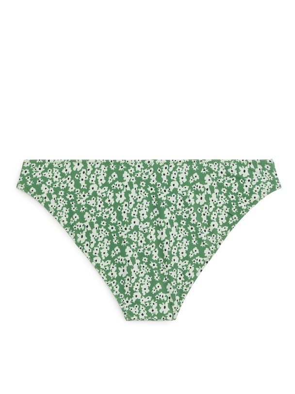 Arket Low Waist Bikini Briefs Green/floral