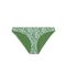 Low Waist Bikini Briefs Green/floral
