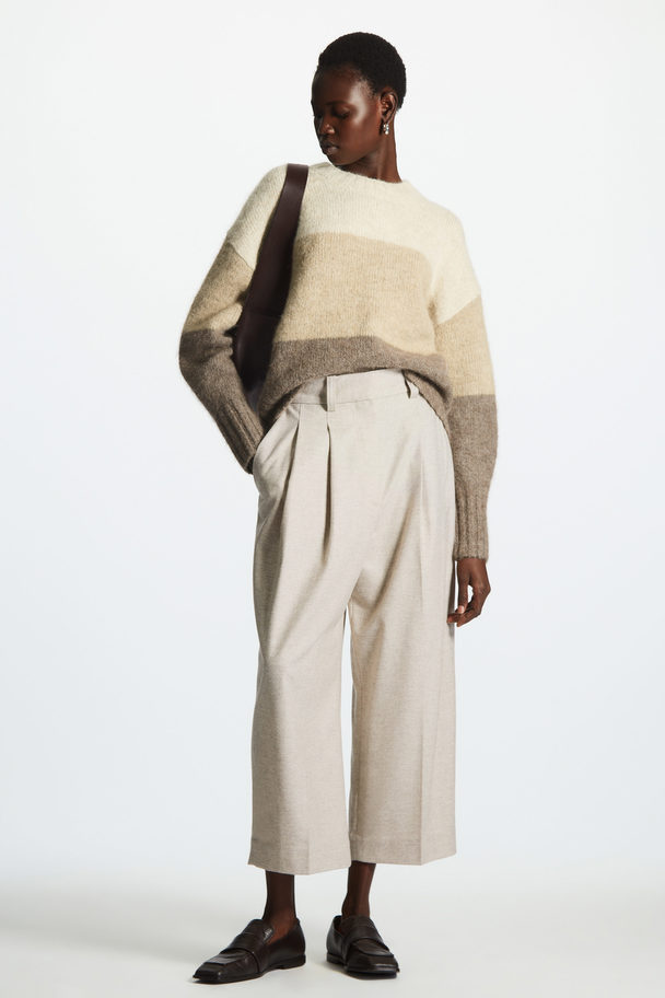 COS Wool Culottes Off-white