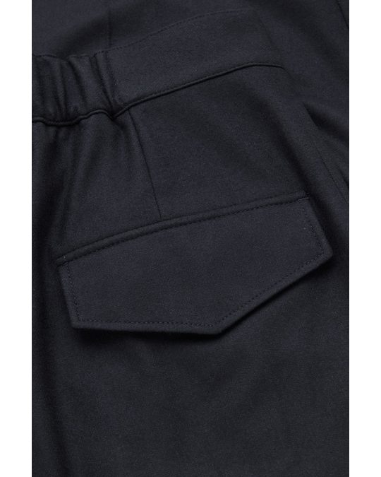 COS Wool Culottes Navy